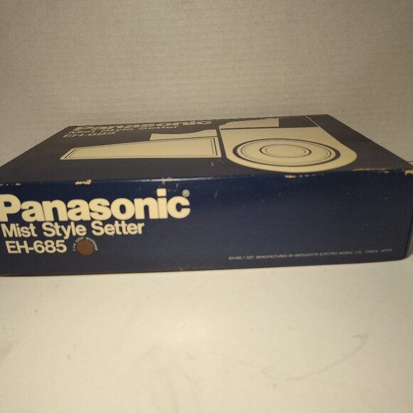 Panasonic EH685 Mist Style Setter Hair Dryer Blue Compact New Open Box Vintage - Picture 2 of 6